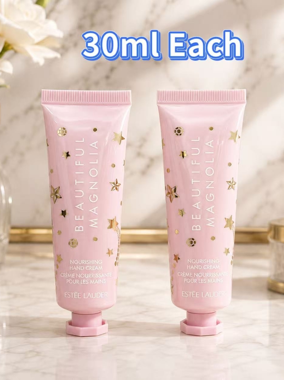 Set of Two Estee Lauder Beautiful Magnolia Nourishing Hand Cream (Brand New)